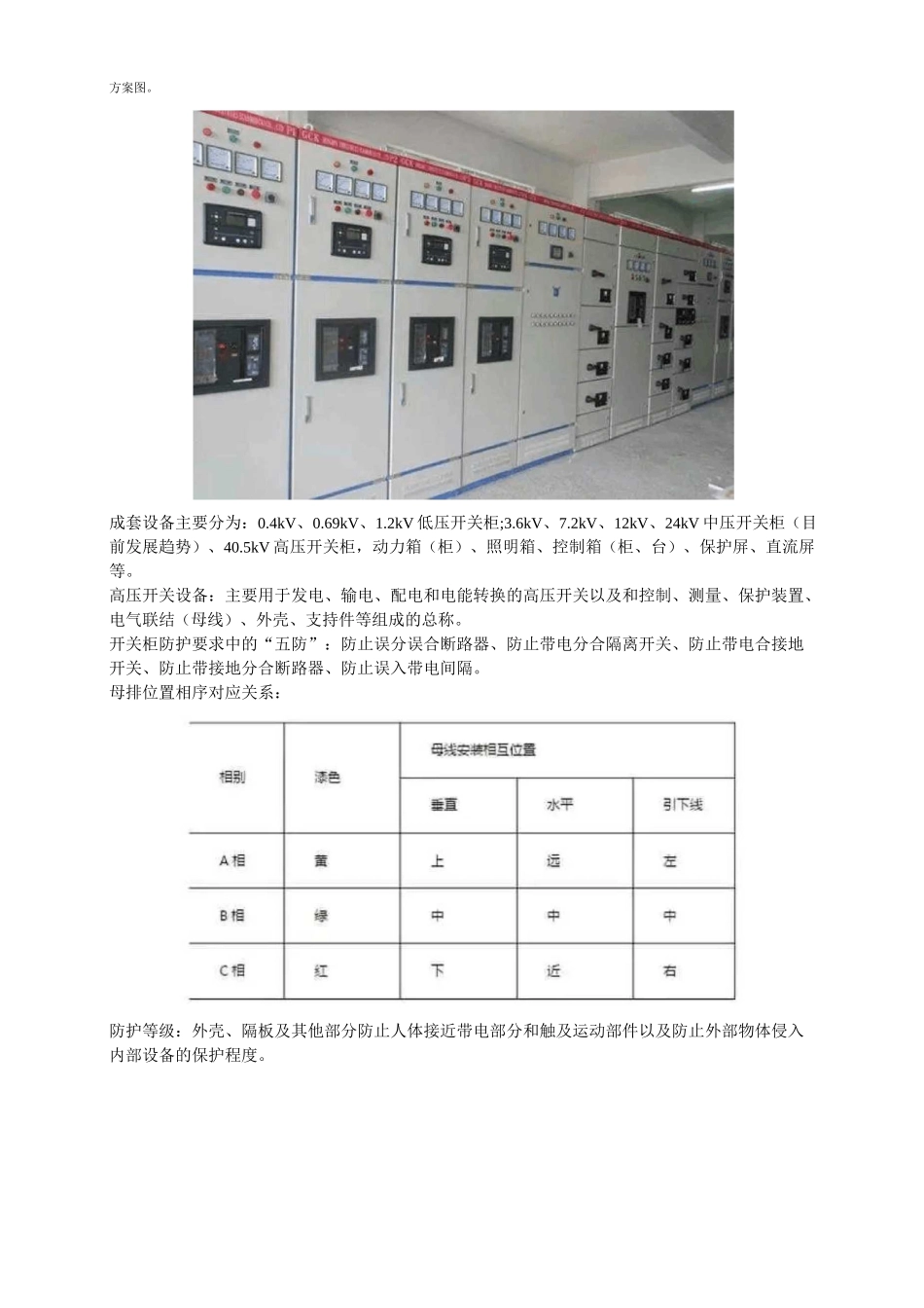 开关柜为什么叫成套配电装置_第2页