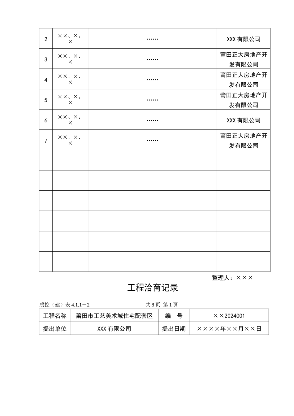 建筑电气施工资料填写范例(DOC43页)_第3页