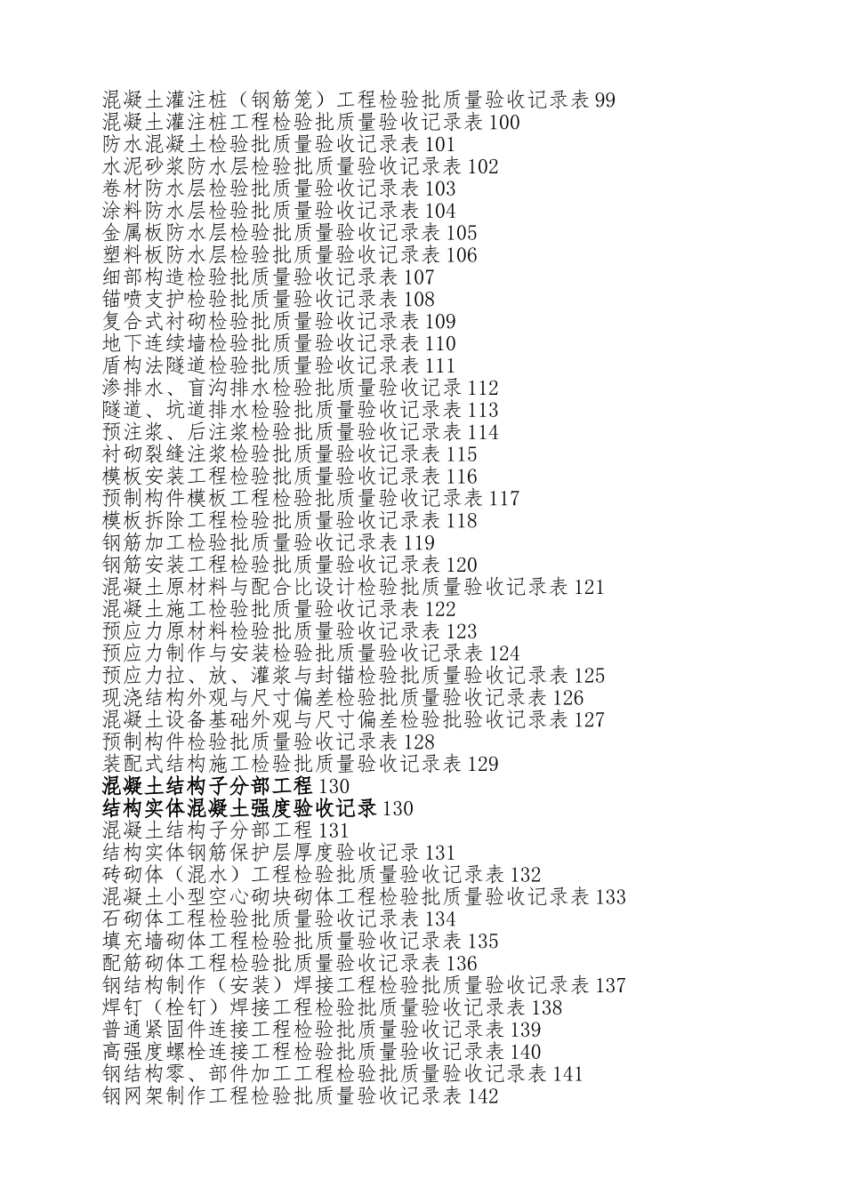 建筑资料员全套表格模板_第3页