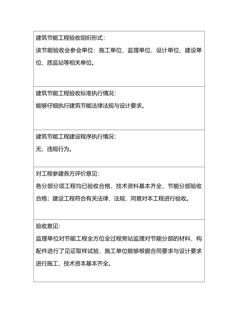建设单位工程建筑节能专项验收报告_第2页