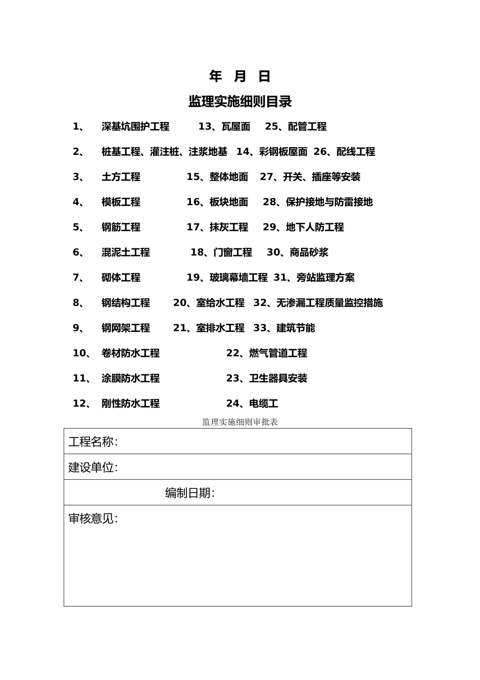 建设工程监理实施细则详述_第3页