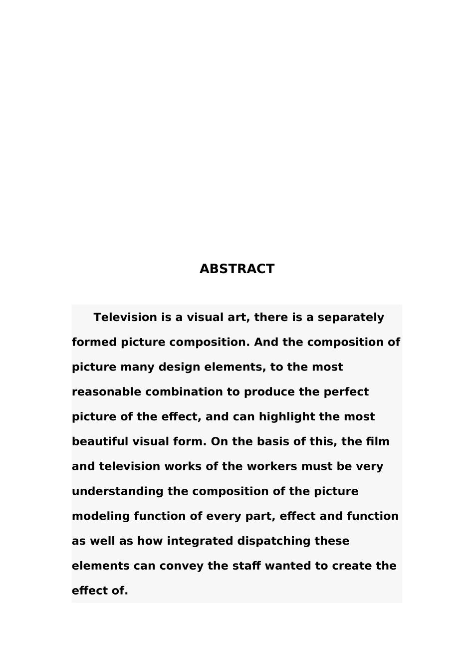 影视编导系毕业论文_第3页