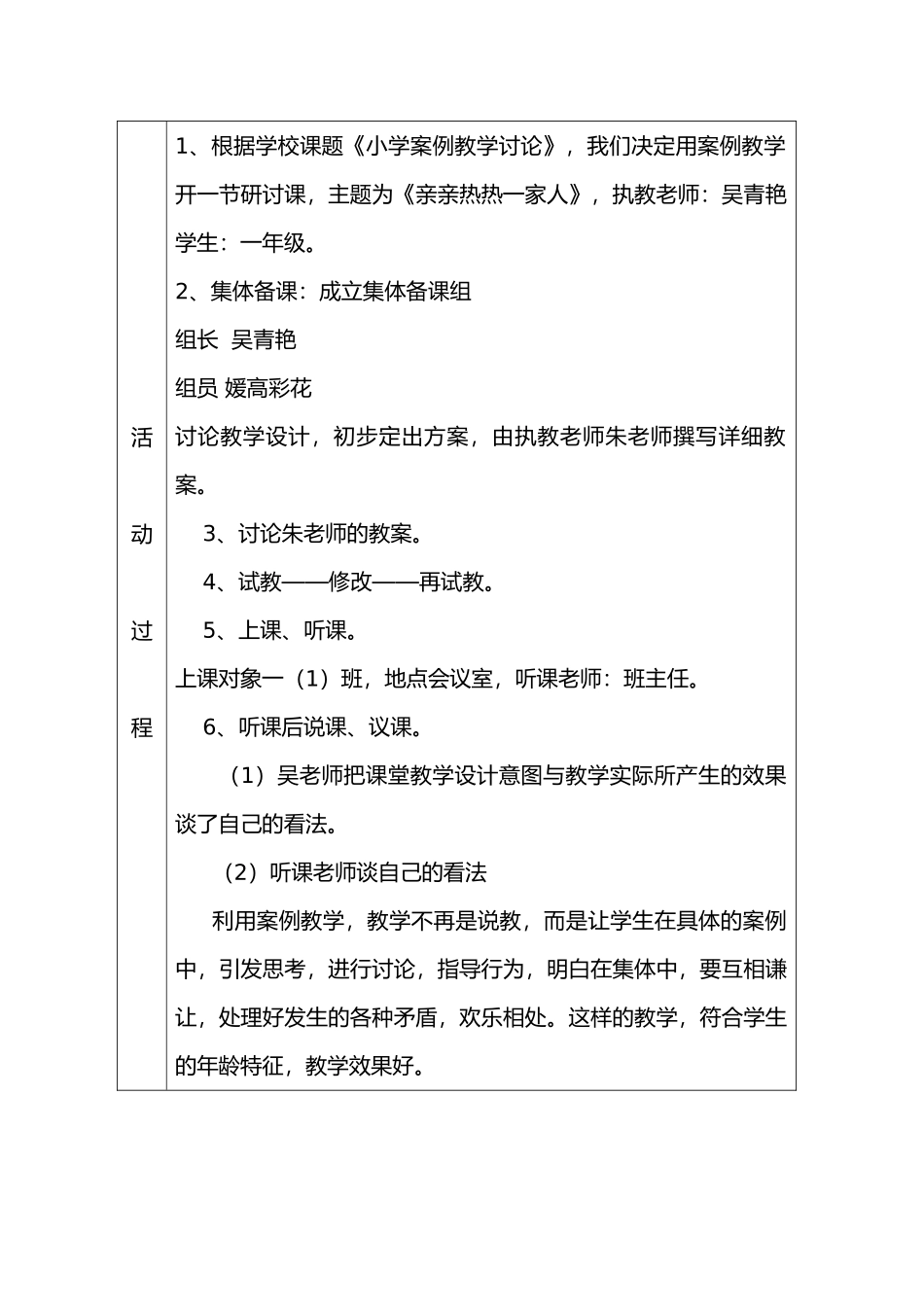 心理健康教育教研活动记录表_第2页