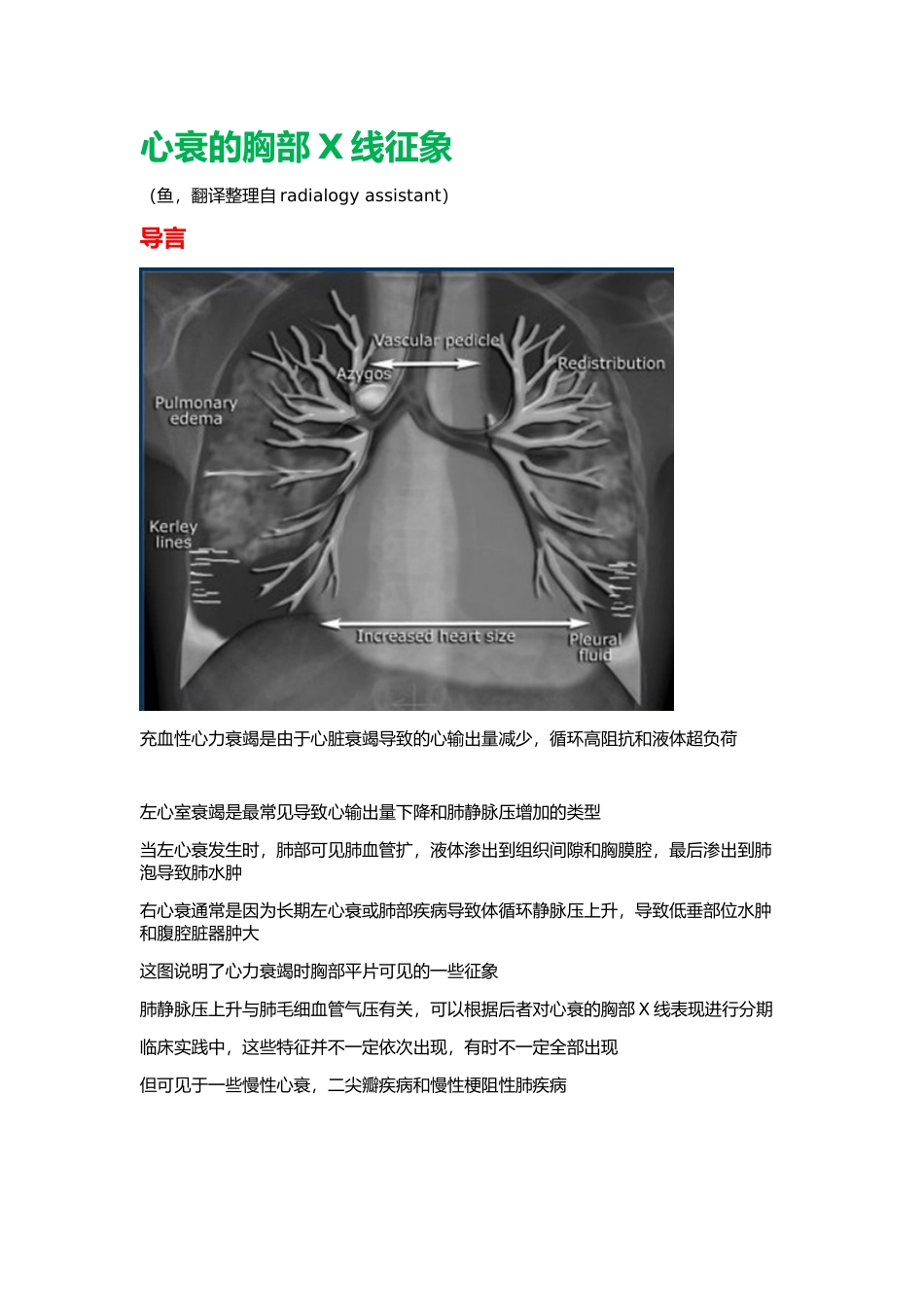 心衰的胸部X线征象_第1页