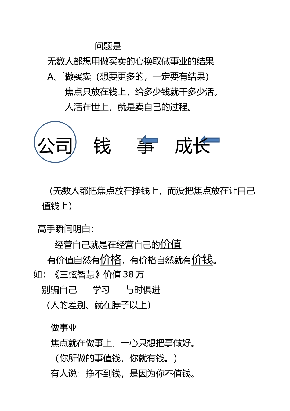 思八达培训一伙人笔记主讲老师张亚峰_第3页