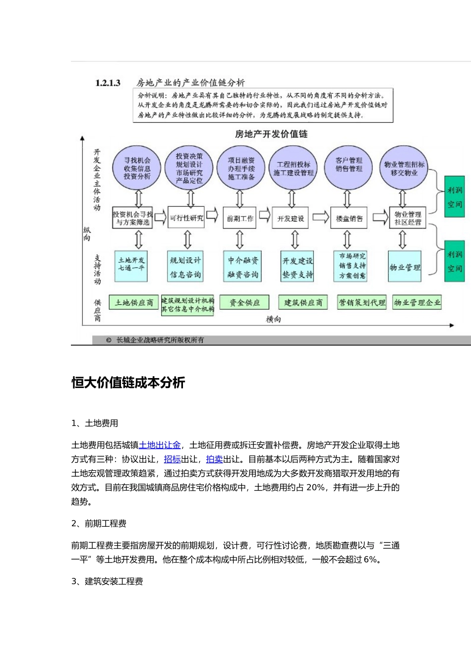恒大集团内部与价值链分析报告_第3页