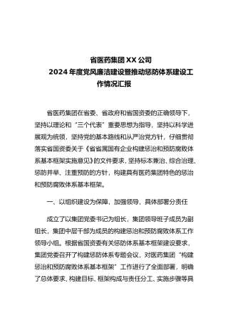 惩防体系基本框架情况汇报