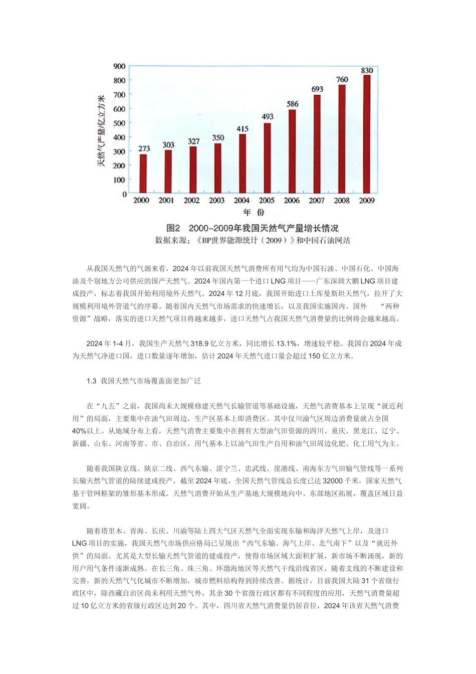 我国天然气市场发展趋势与战略对策_第3页
