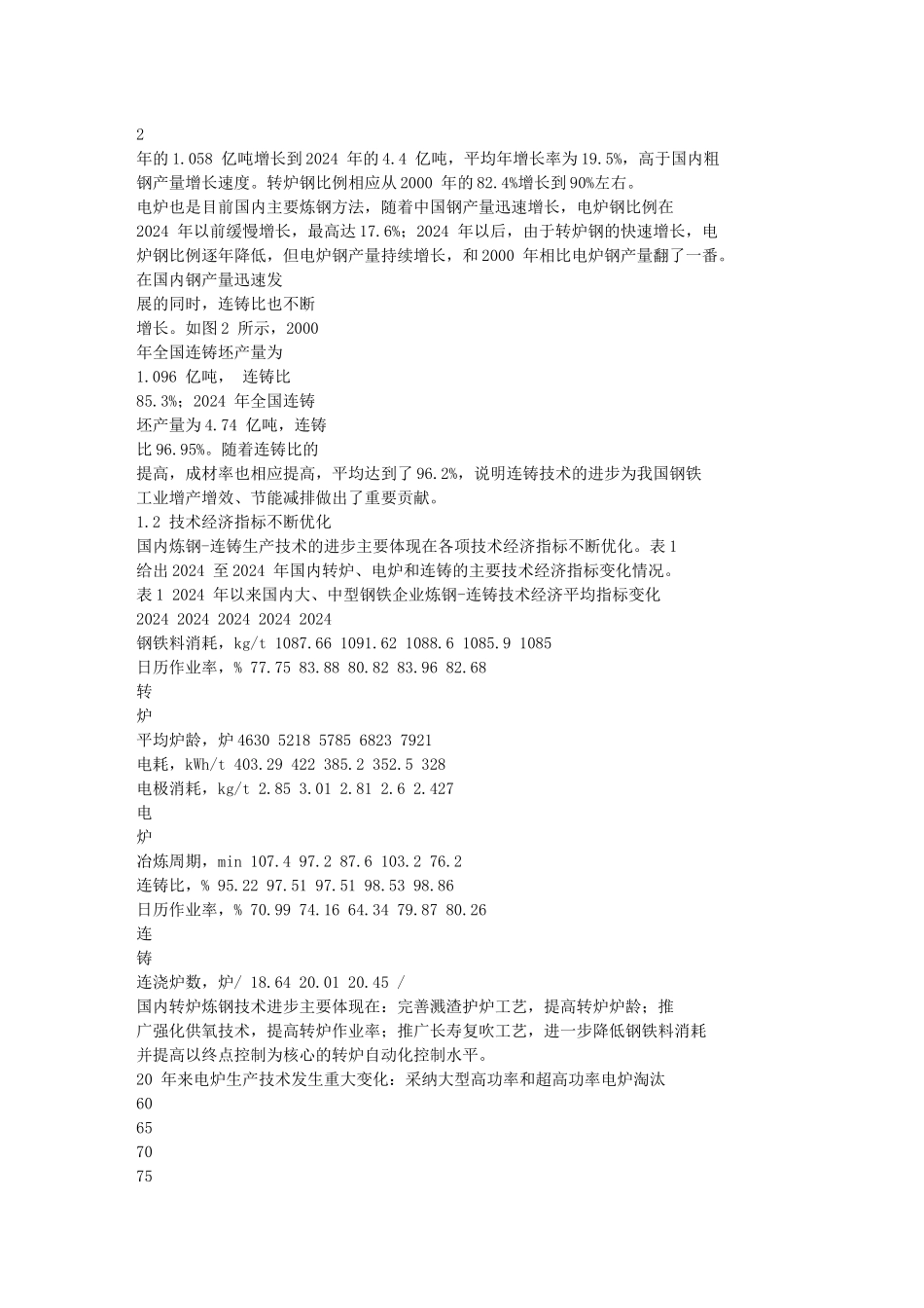 我国炼钢-连铸技术发展和XXXX 年展望_第3页