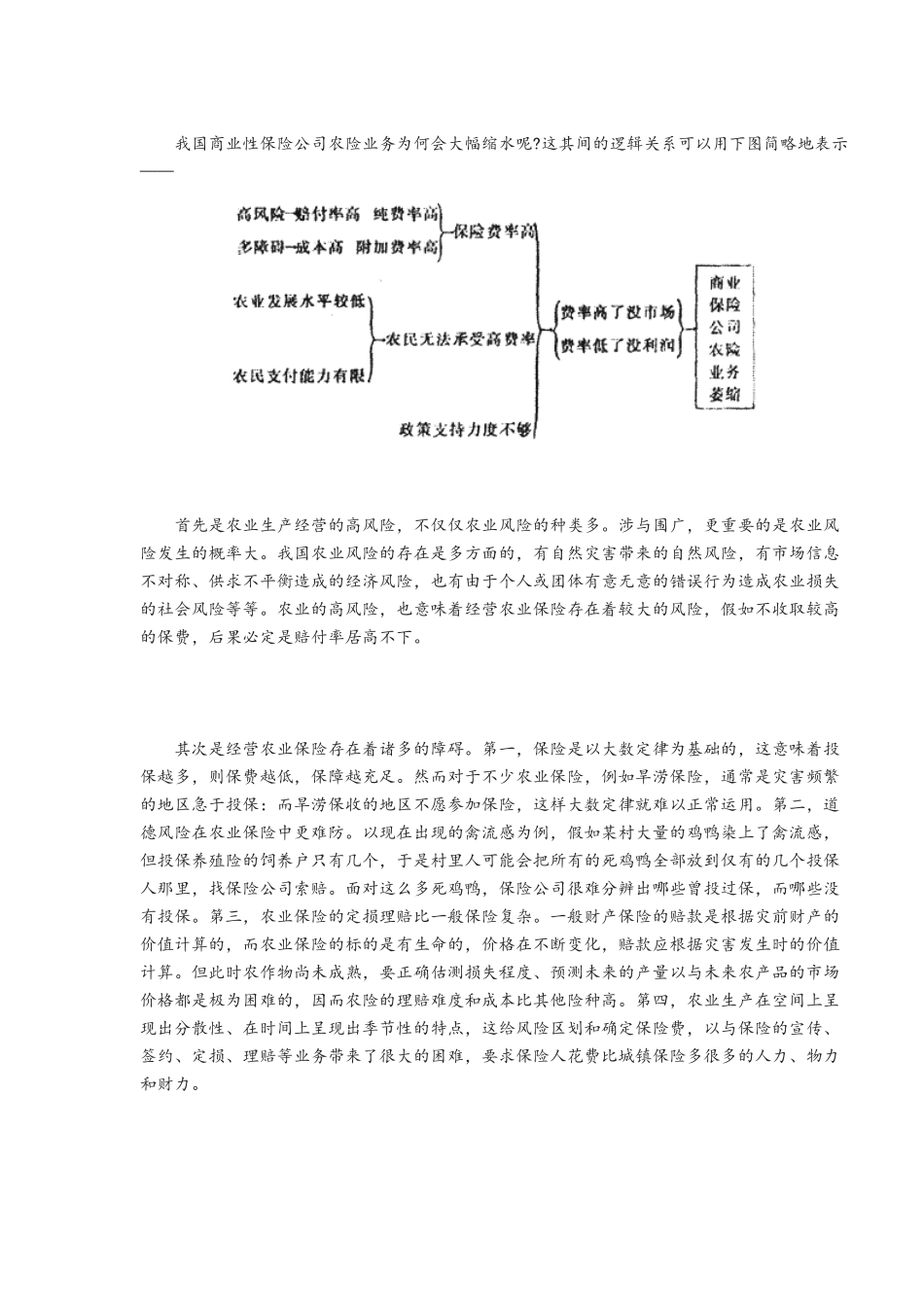我国的农业保险改革探析_第2页