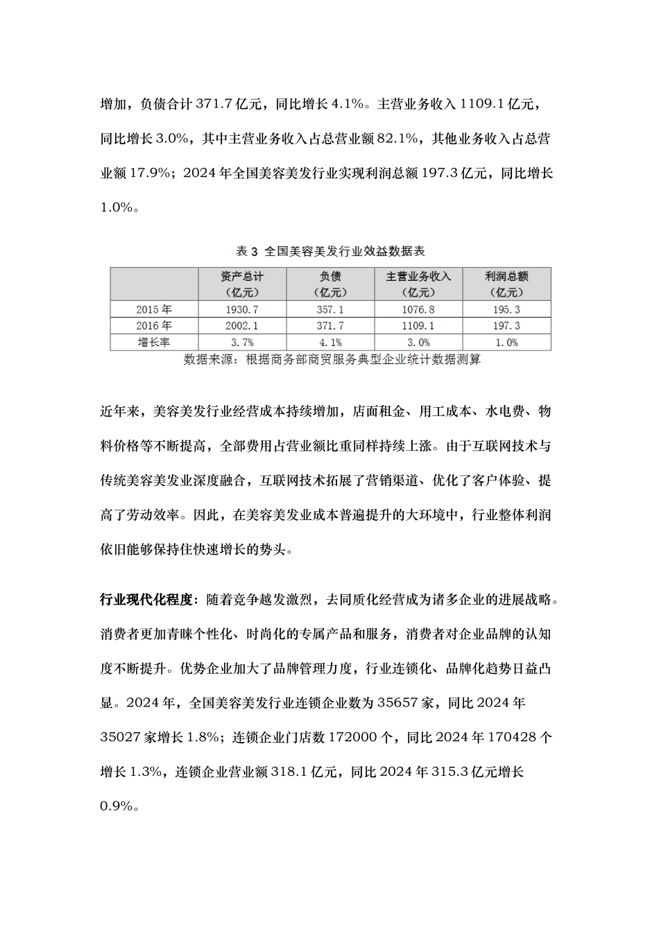 我国美容美发行业发展分析报告书_第3页