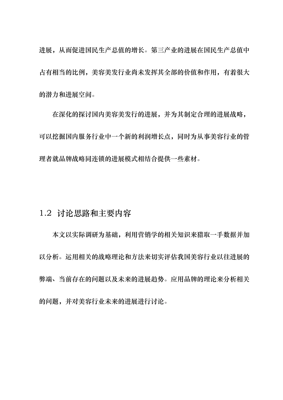 我国美容行业企业发展战略设计研究_第3页
