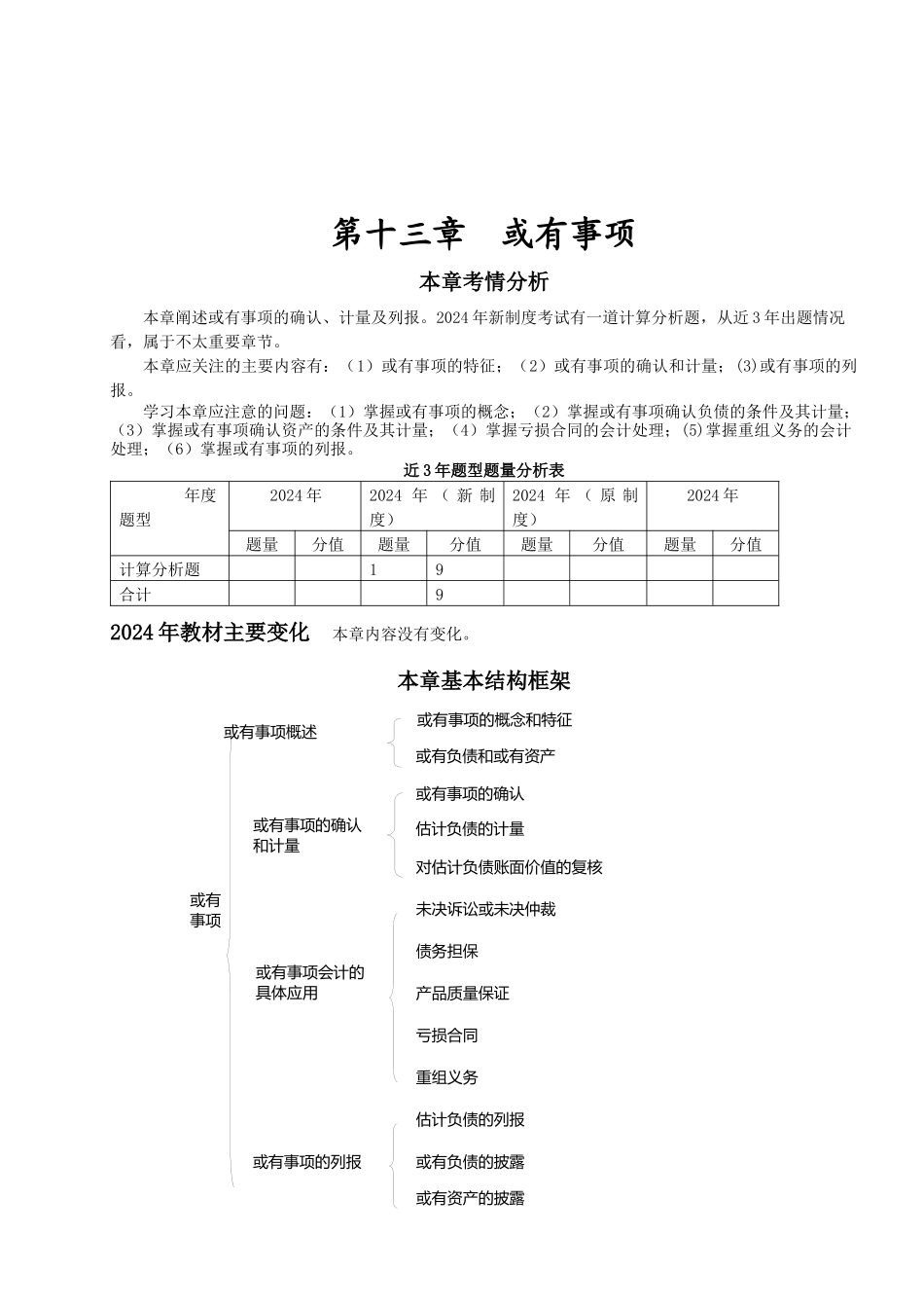 或有事项会计的具体应用_第1页