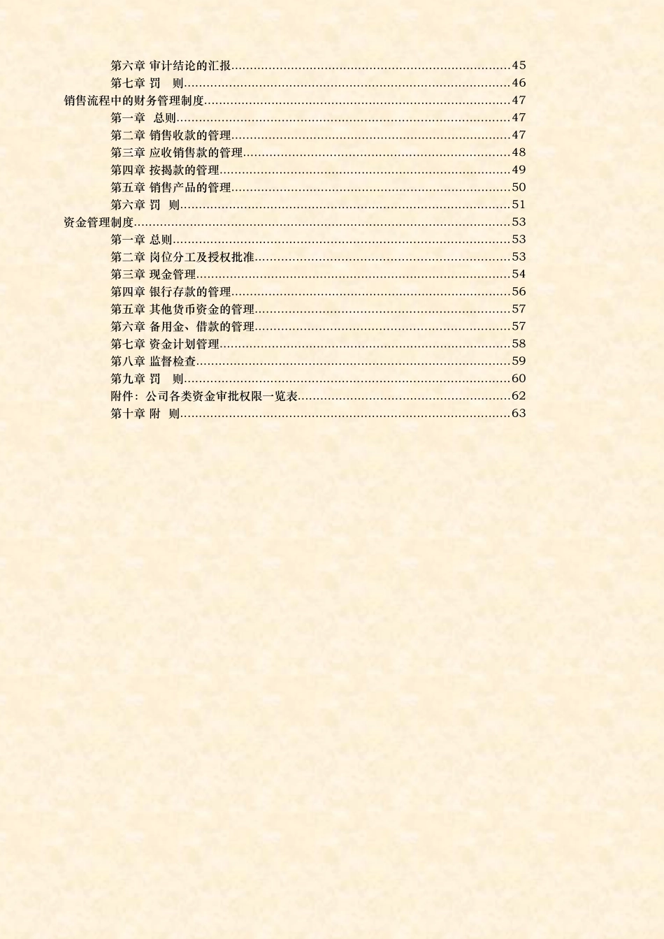 房地产公司财务管理制度汇编_第3页