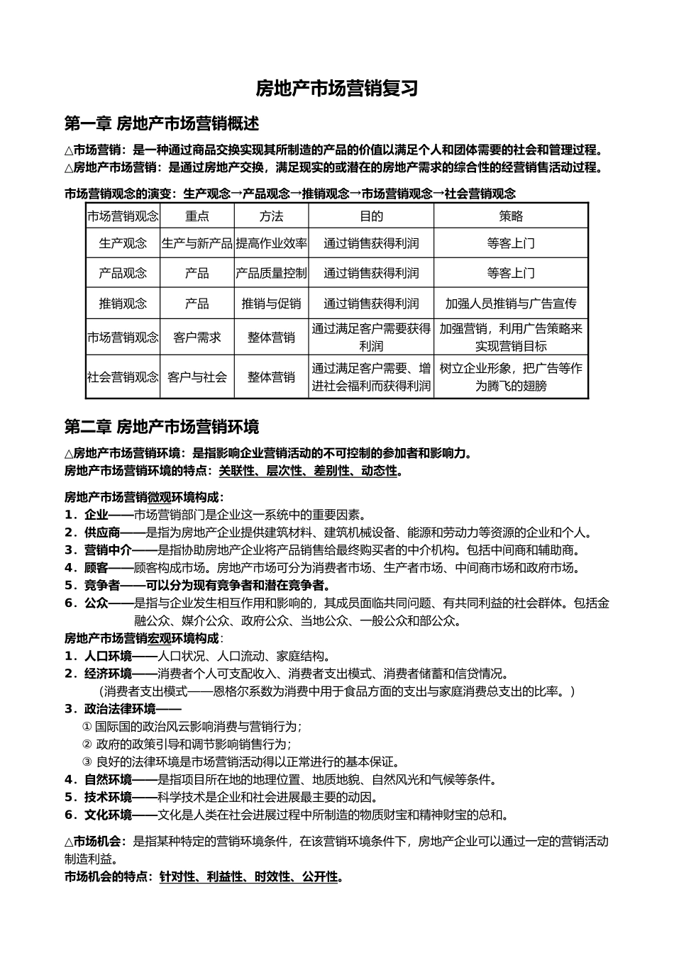 房地产市场营销复习_第2页