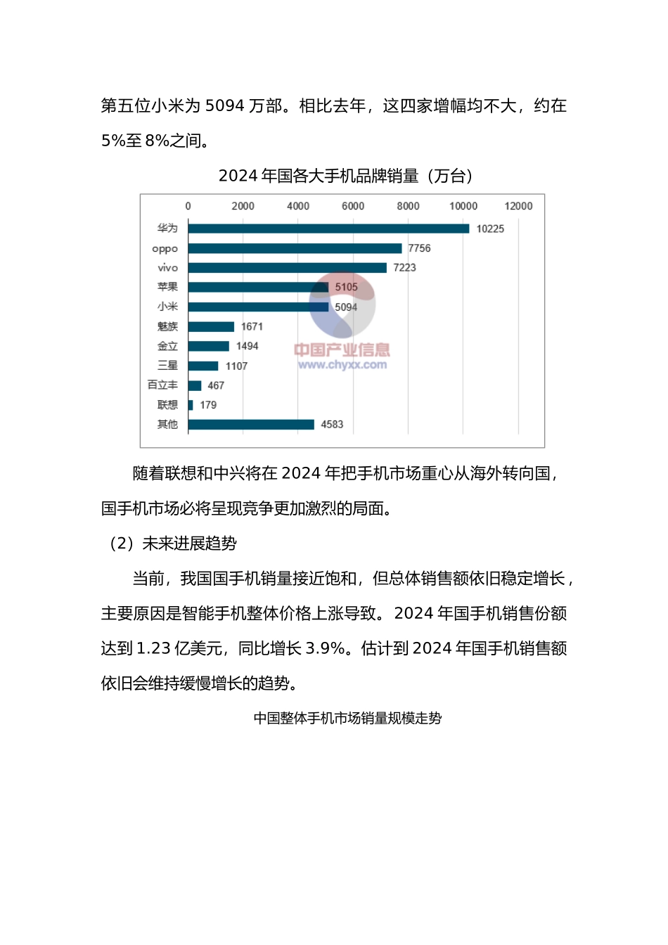 手机市场环境分析_第2页