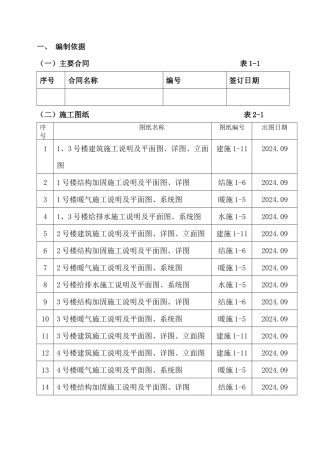 抗震加固工程施工组织设计及方案培训资料