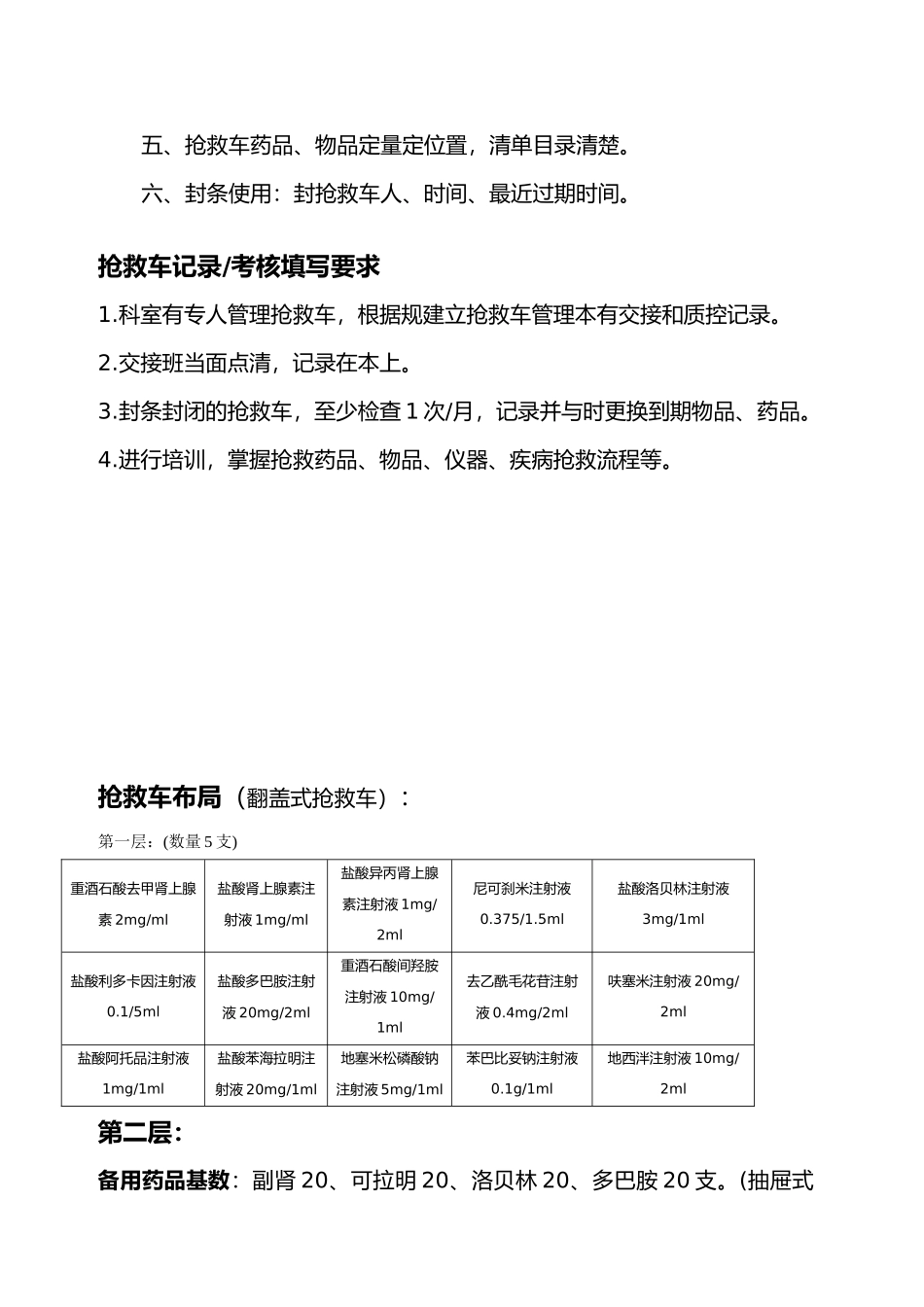 抢救车管理规范标准_第3页
