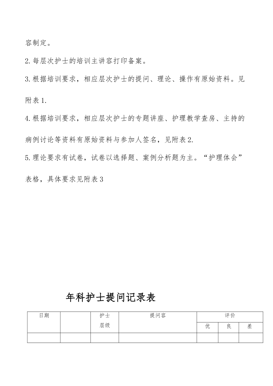 护士分层次培训资料模板新_第2页