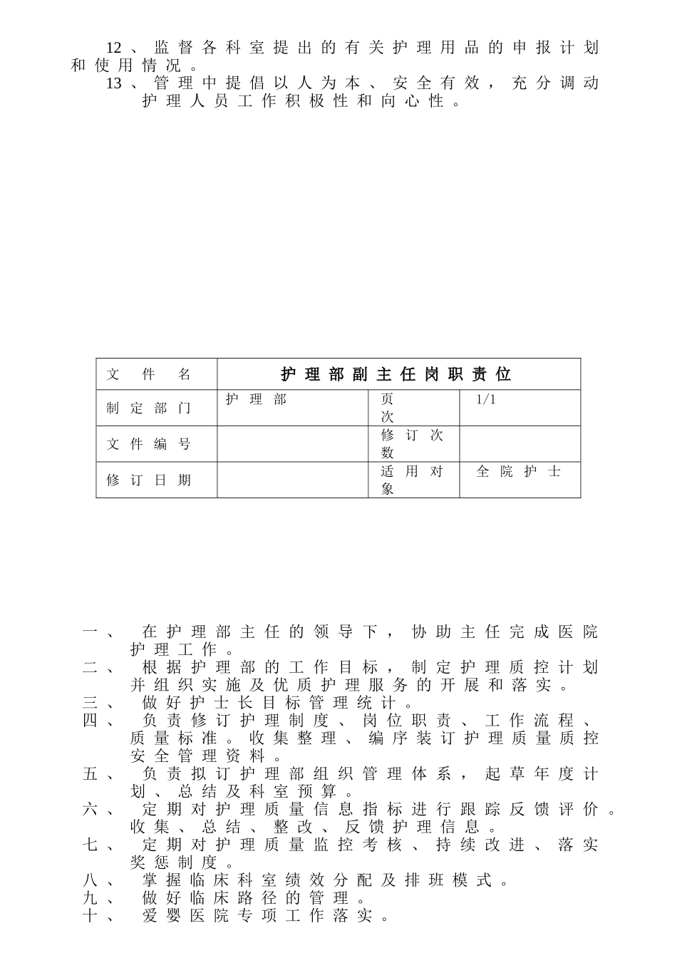 护士岗位职责_第2页