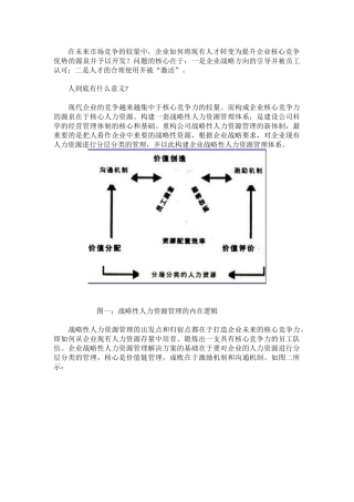 抽丝剥茧的管理艺术下-透视战略性人力资源分层管理模式
