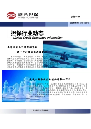 担保行业动态