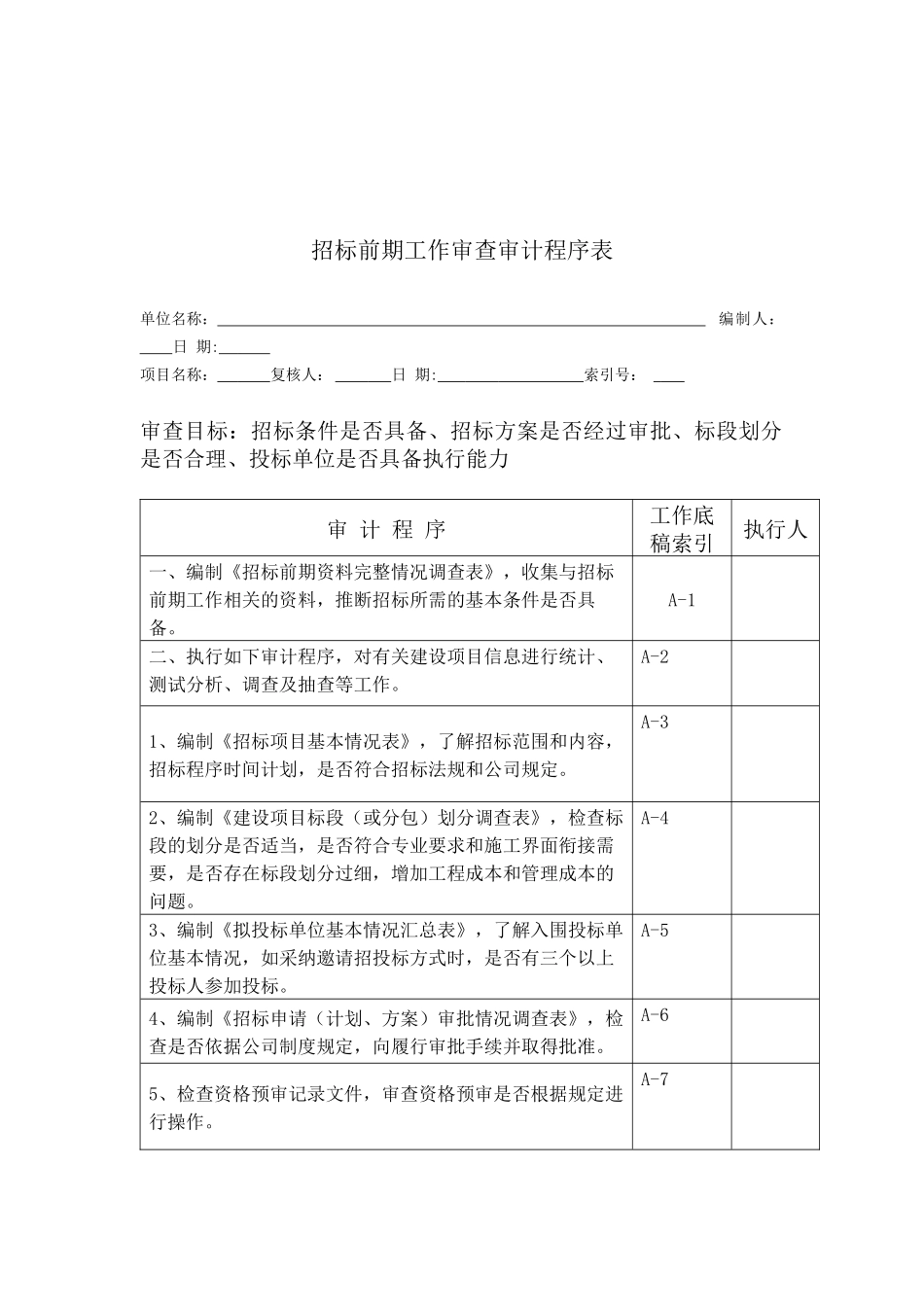 招投标审计底稿_第3页