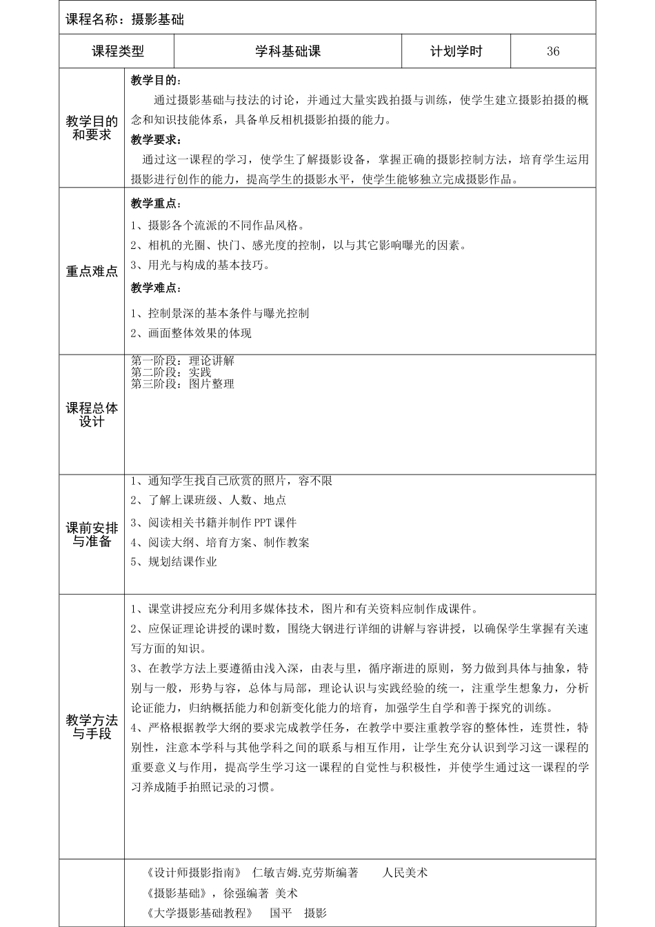 摄影基础教案_1_第2页
