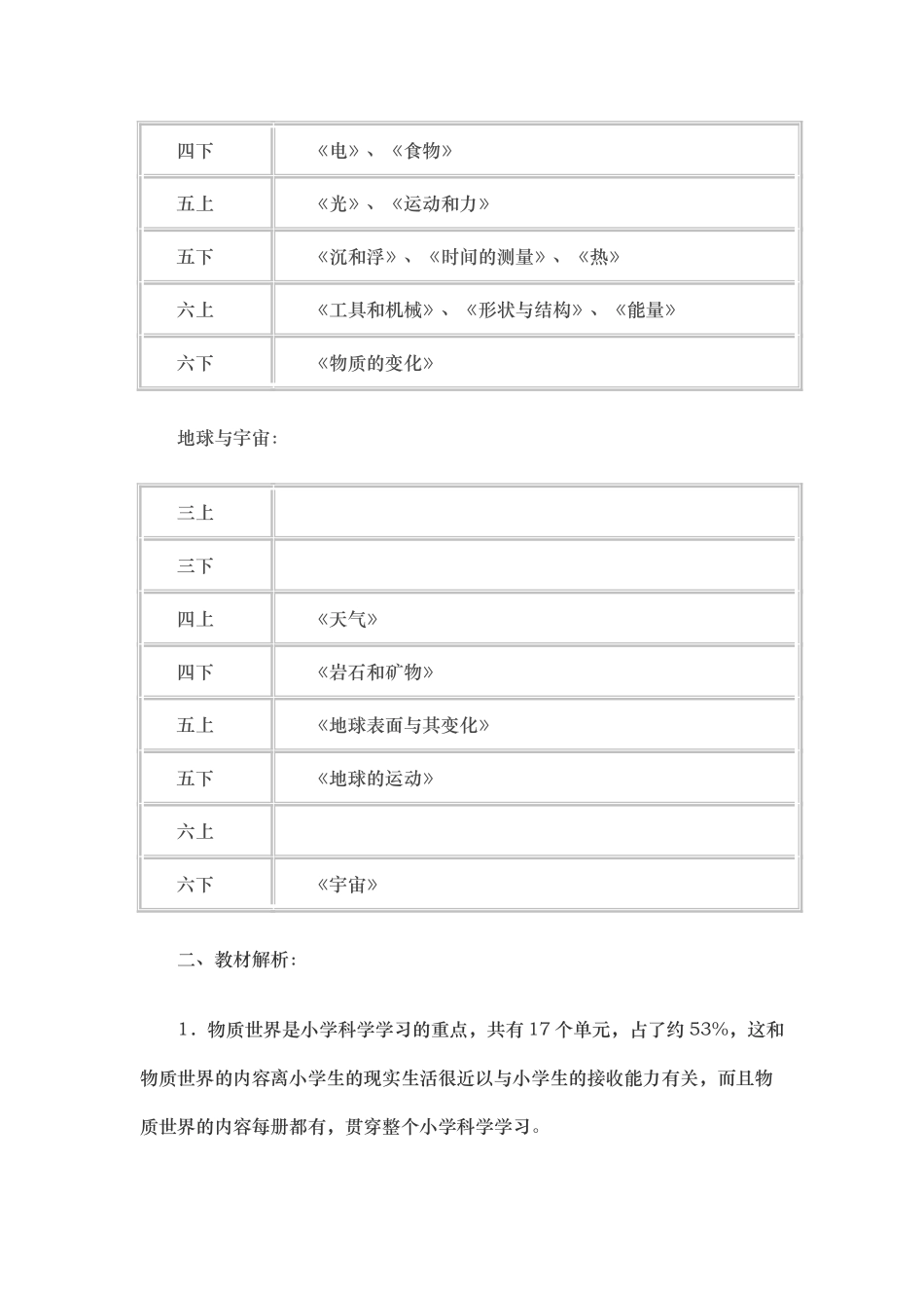 教科版小学科学各册教材解析_第2页