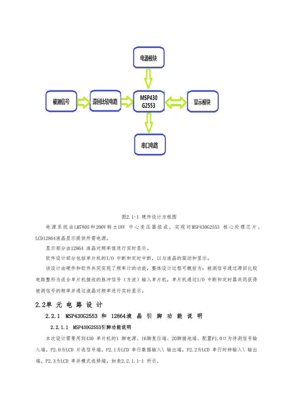 数字频率计的设计电子系统设计综合实验设计报告_第3页