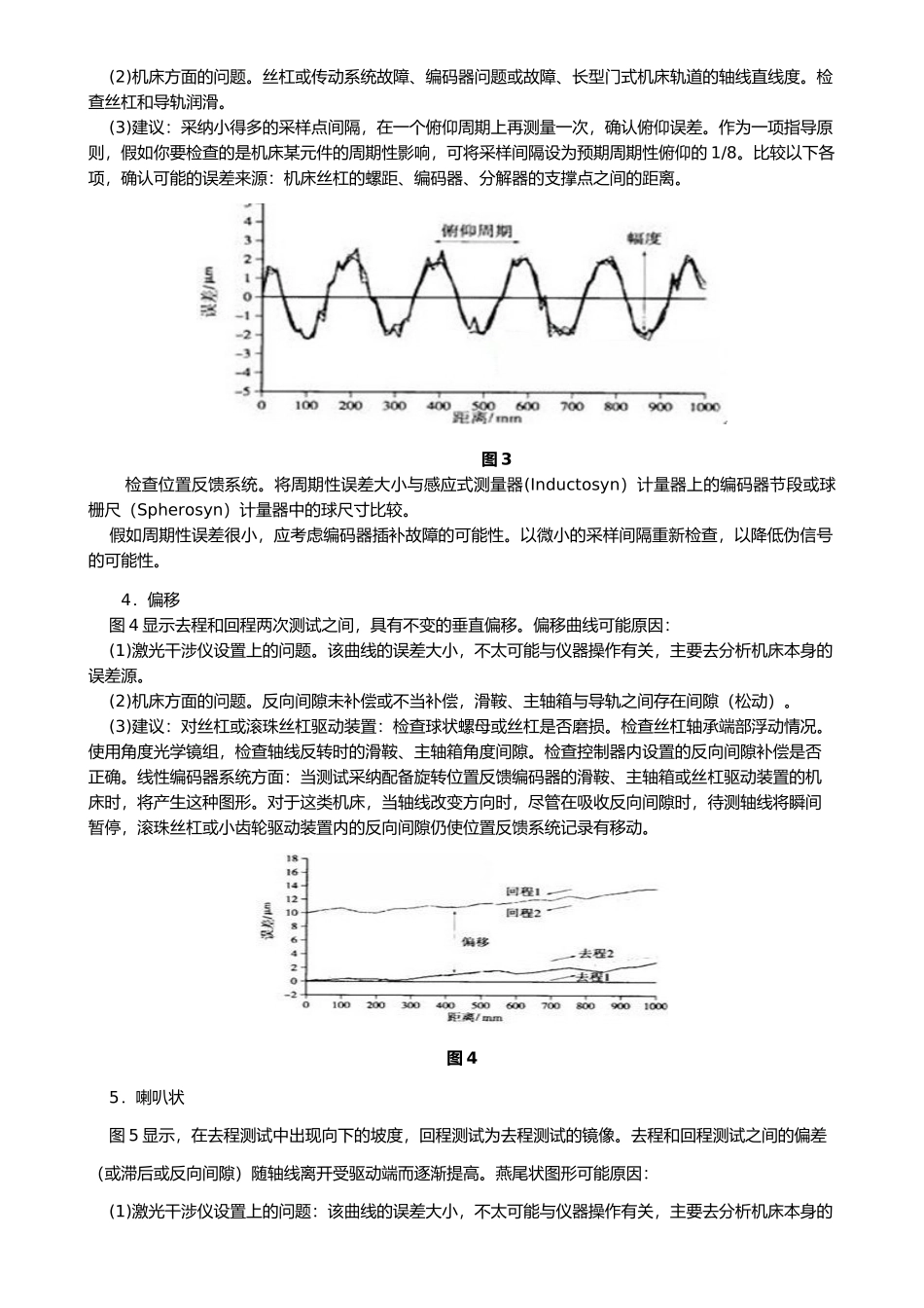数控机床定位精度与激光干涉仪测试曲线分析报告文案_第2页