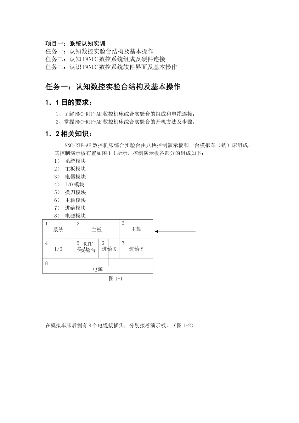 数控机床故障诊断与维修实训教材_第1页