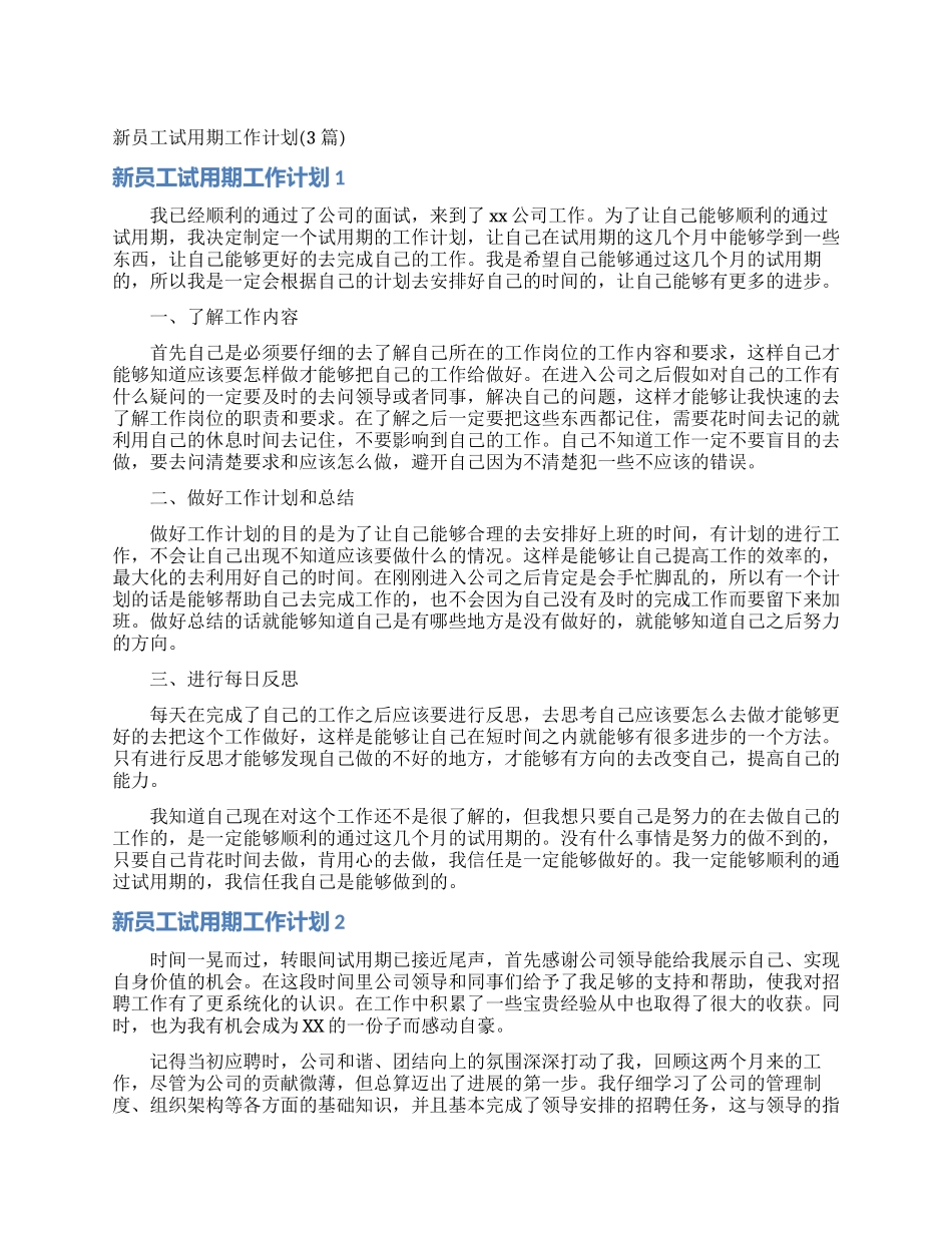新员工试用期工作计划_第1页