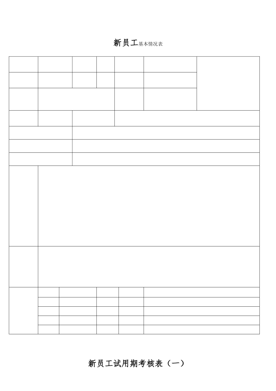新员工试用期考核表_第1页