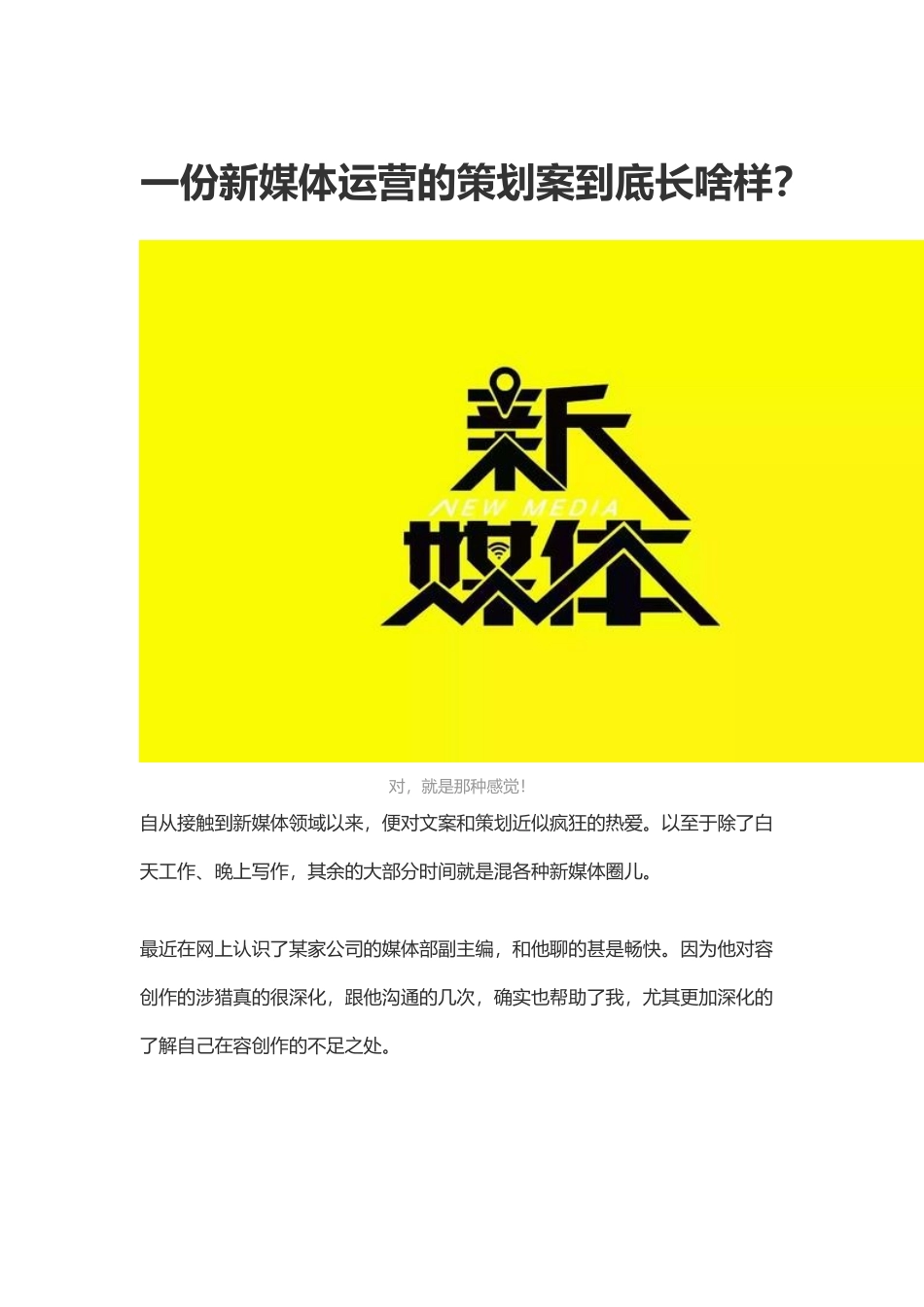 新媒体运营的策划案_第1页