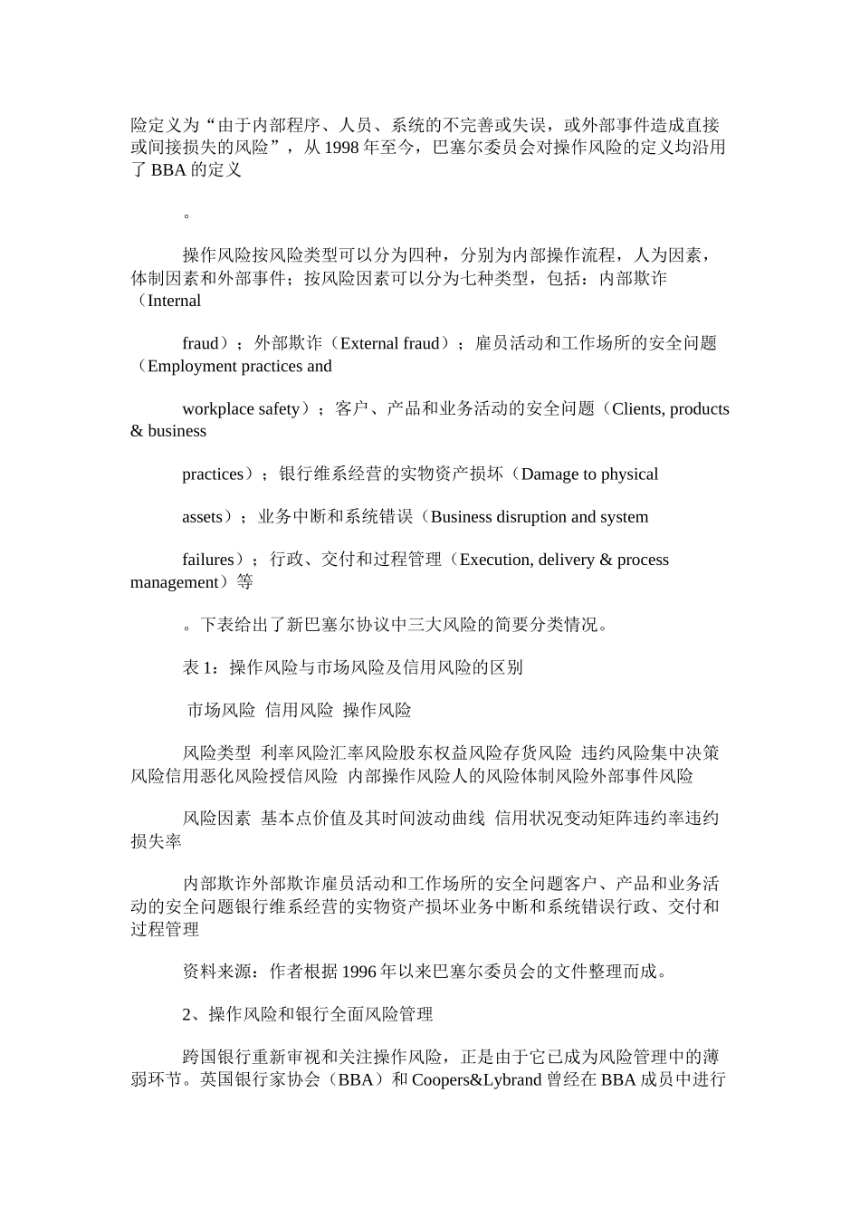 新巴塞尔协议和操作风险监管原则_第2页
