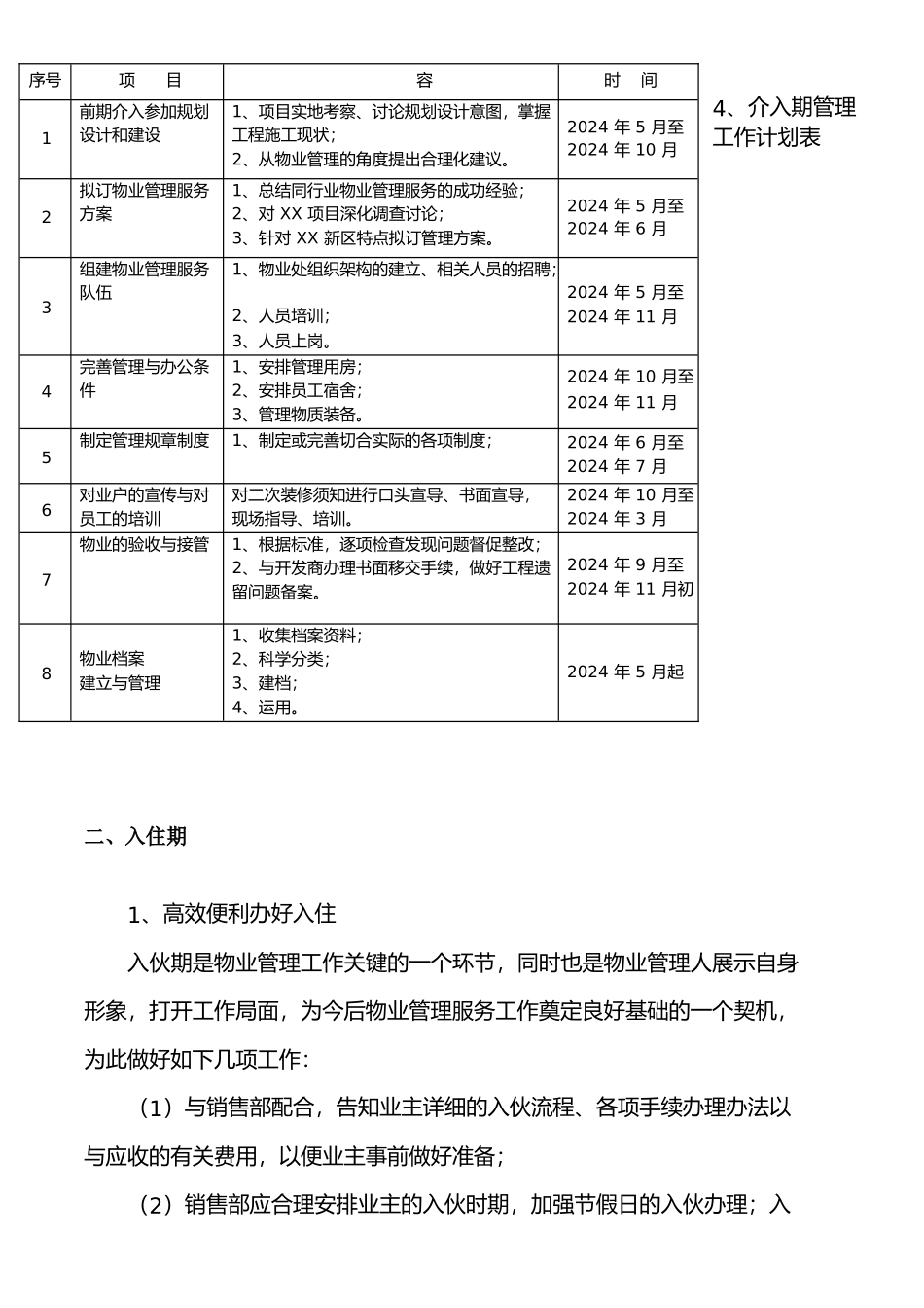 新楼盘物业接管工作的思路_第3页