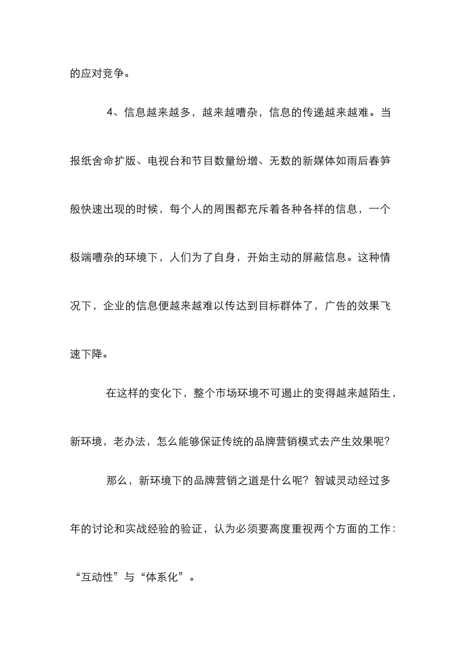 新环境下品牌营销论文_第3页