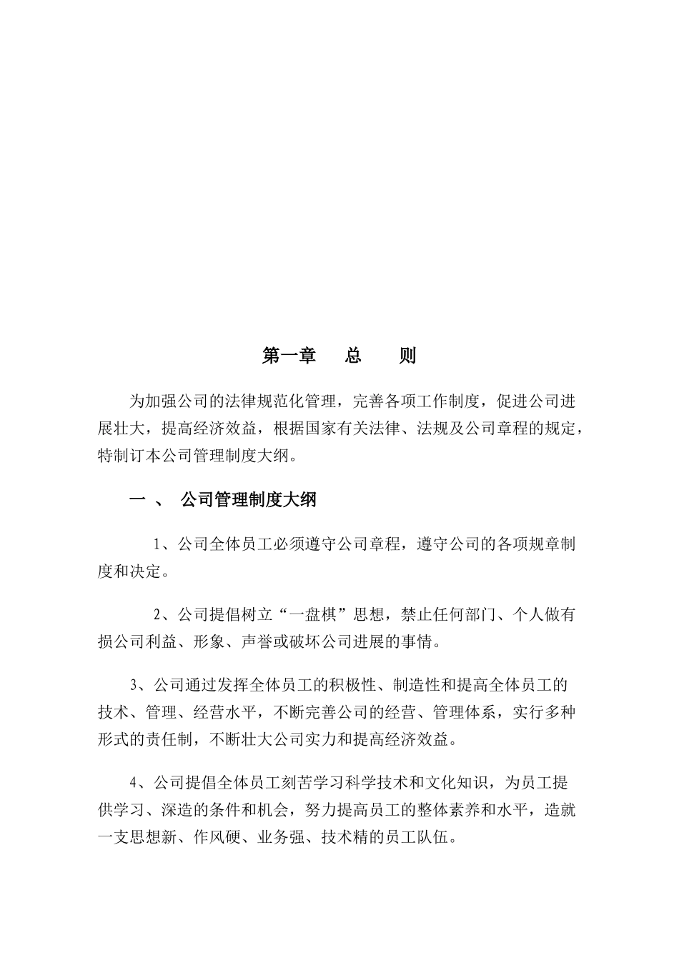 新编公司管理制度大全_第3页