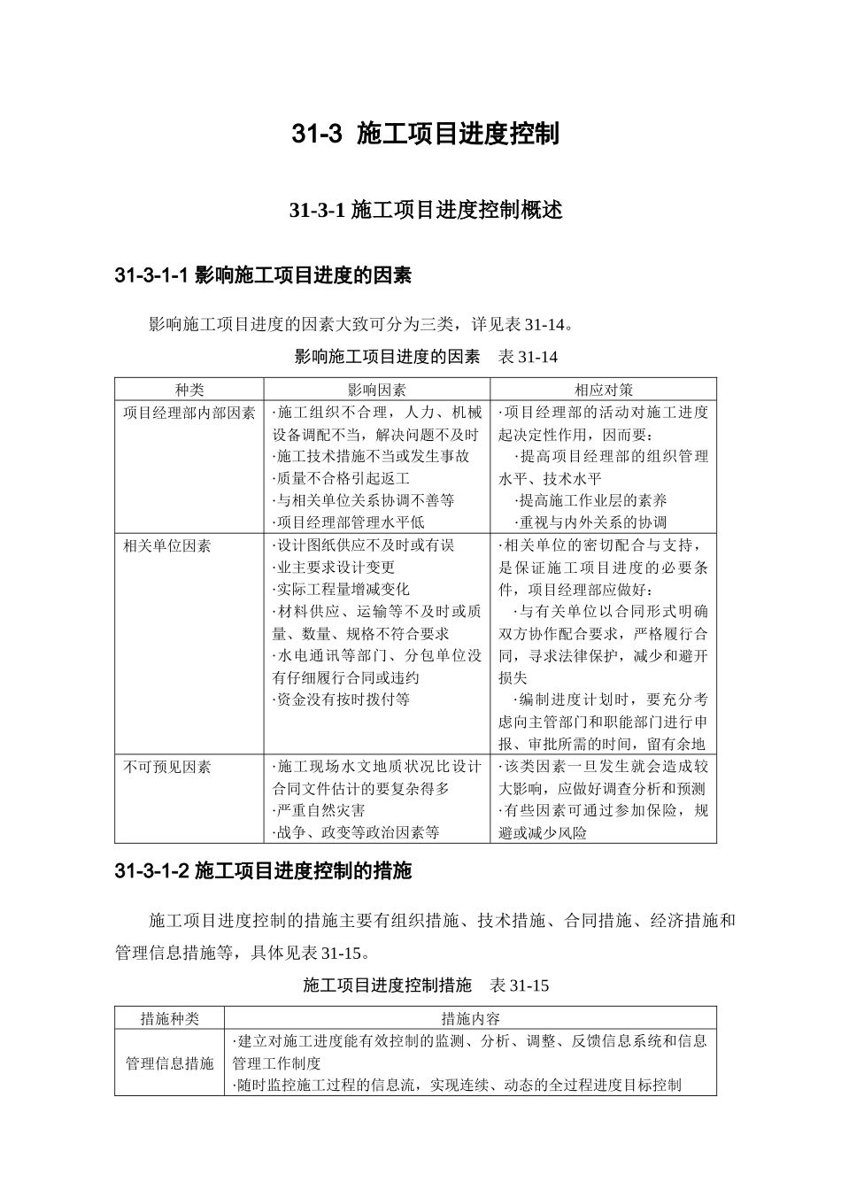 施工项目进度控制概述_第1页