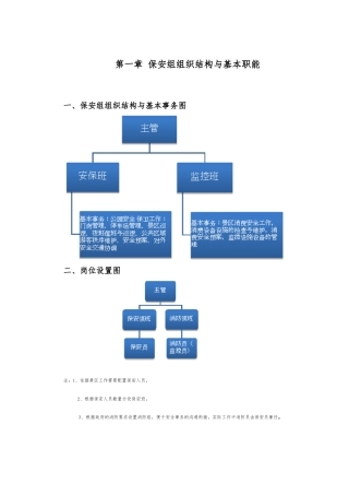 旅游景区发展公司安保工作流程