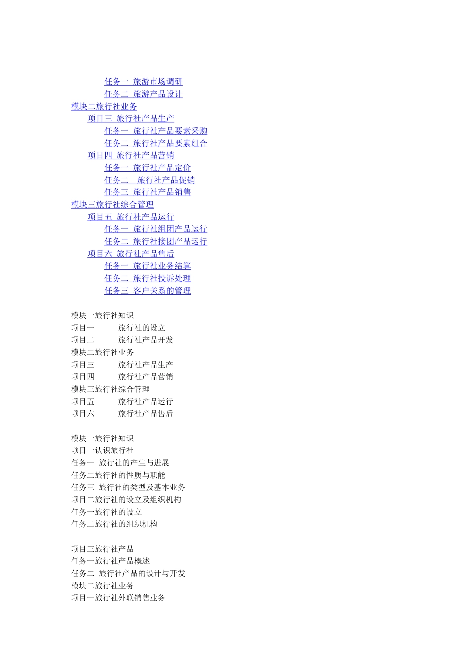 旅行社经营实务教案参考_第2页