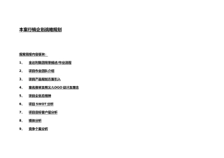 无锡尚都企划提案