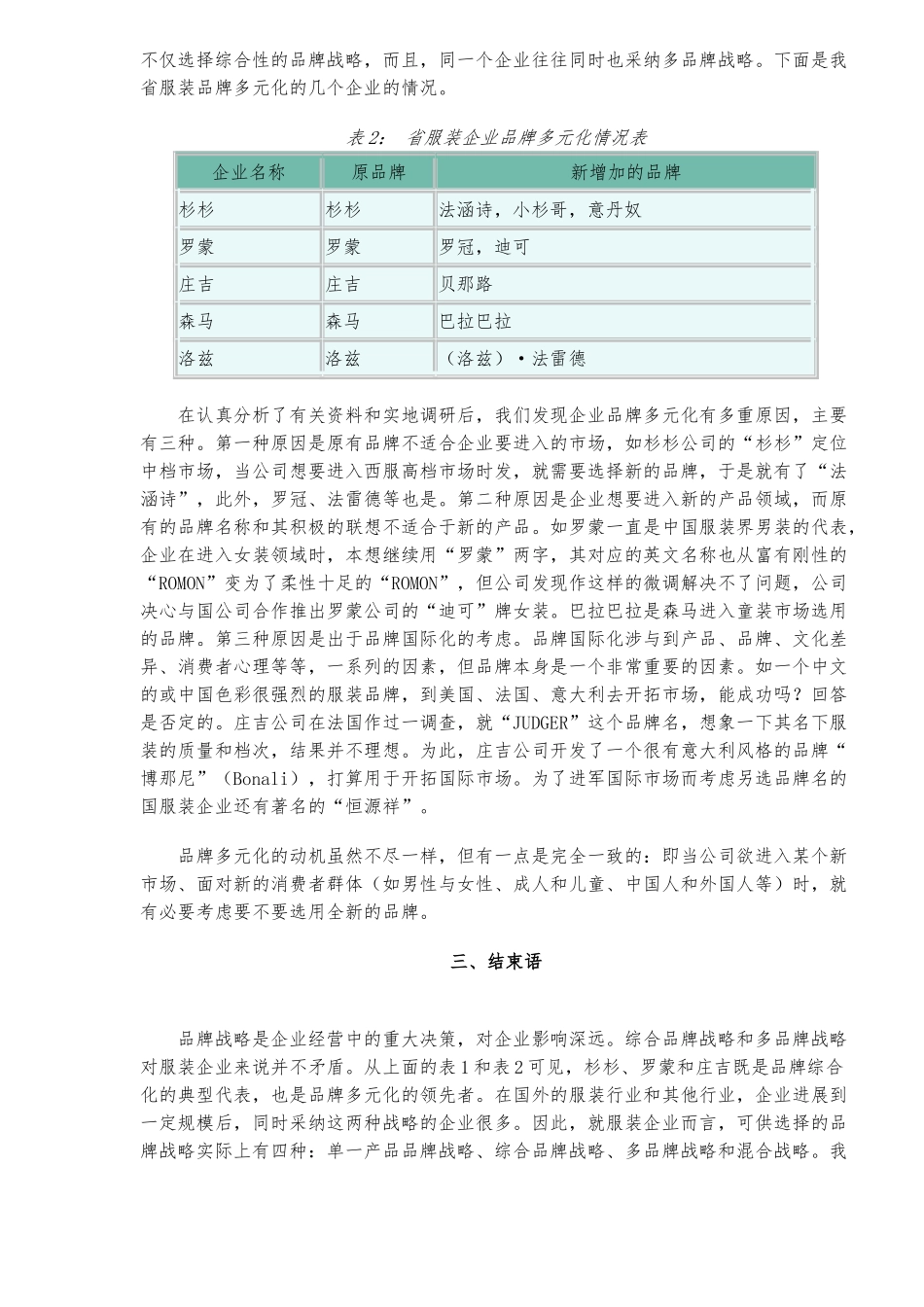 服装品牌经营策略分析_第3页