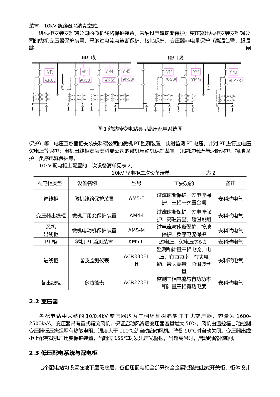 机场航站楼的供配电设计说明_第2页