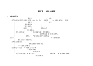 机械制图学习点津及巩固训练5-7章