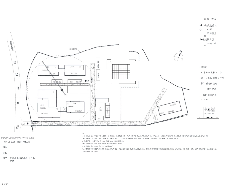 现场施工总平面布置图_第2页