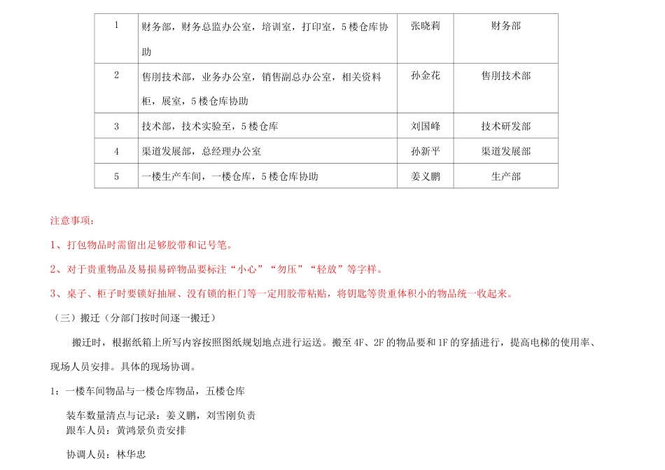 新办公室搬迁方案_第3页