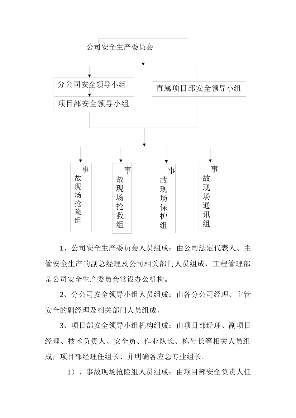 某公司安全事故应急救援预案_第2页