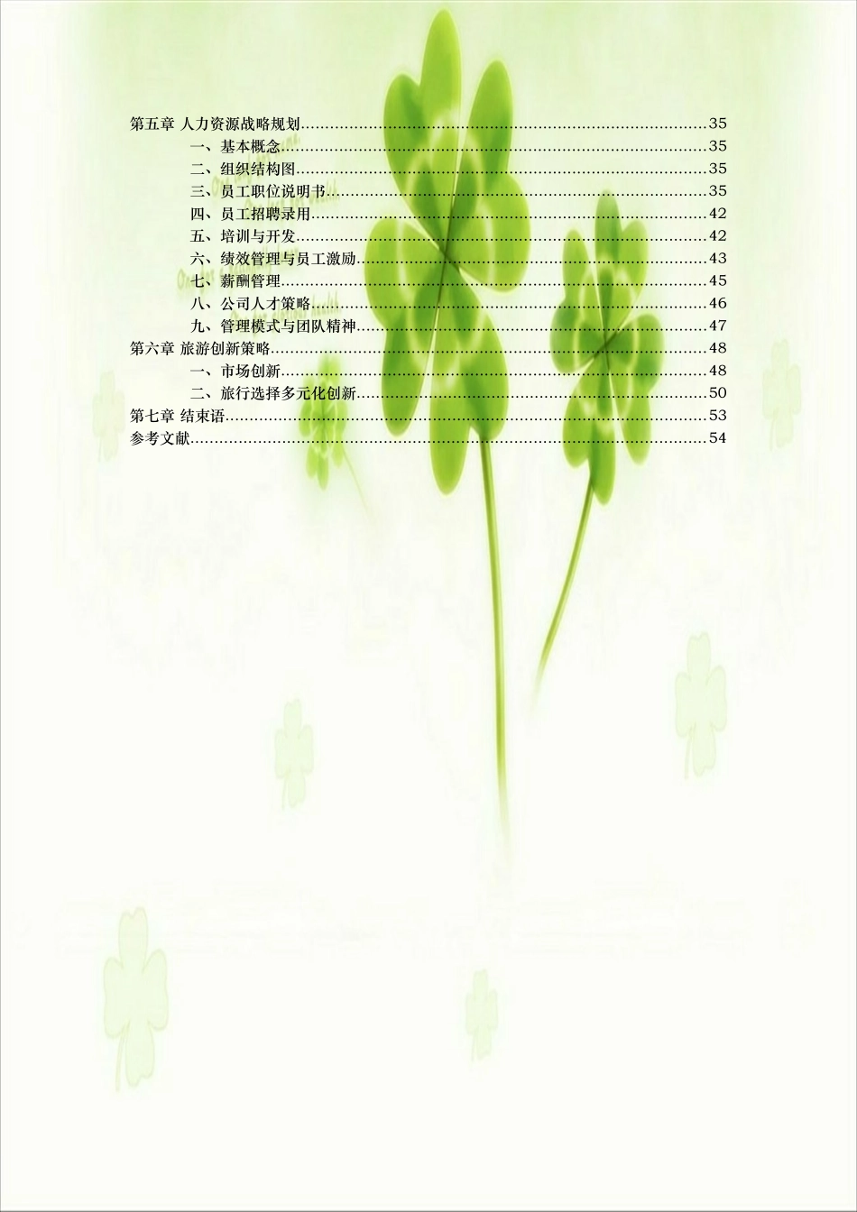 某旅游有限公司战略规划书范本_第3页